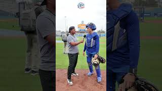 Anson Aroz Media Day Interview With Pete Soto #dodgersprospects
