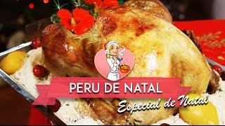 RECEITA NATALINA COMO FAZER PERU DE NATAL ♥ Especial de Natal ♥