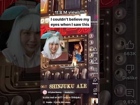 You can be like this anime girlโฆ only in Tokyo ๐