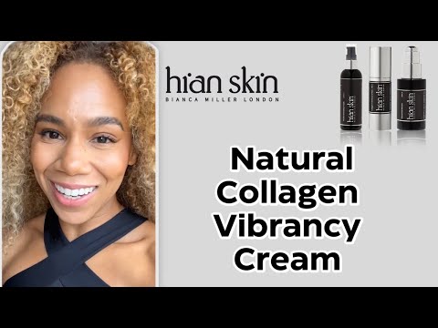 Miss Jamaica Trying The Collagen Vibrancy Cream - Hian Skin - Bianca Miller London