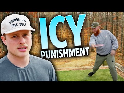 Disc Golf Triples Challenge at New London! | Ice Bath Punishment