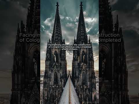 Cologne Cathedral: A 632-Year Journey to Gothic Splendor  #history
