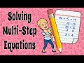 Solving Multi-Step Equations with Ease