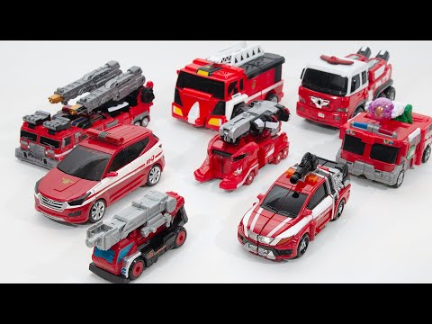 Transformers Volkswagen Nissan Chevrolet Car Tobot New X Y Z Fire Rescue Car Truck TransFormation