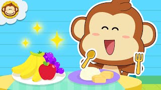 Sendok Garpu | Makan Pakai Sendok Garpu | Lagu Anak Anak