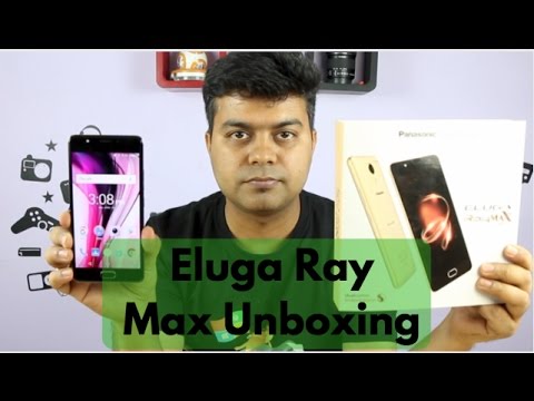 (ENGLISH) Panasonic Eluga Ray Max India Unboxing, First Look, Full Specs, Camera and Features - Gadgets To Use