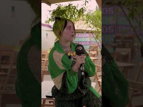 Billie Eilish about veganism