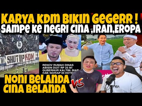 KARYA KDM BIKIN GEGER‼️SAMPE KE CINA IRAN & EROPA - RENOV 25 M TERNYATA YG MAHAL BIAYA USIR SETAN🤣