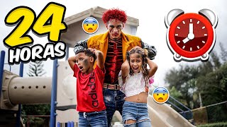 24 HORAS EN EL PARQUE !!! 😱