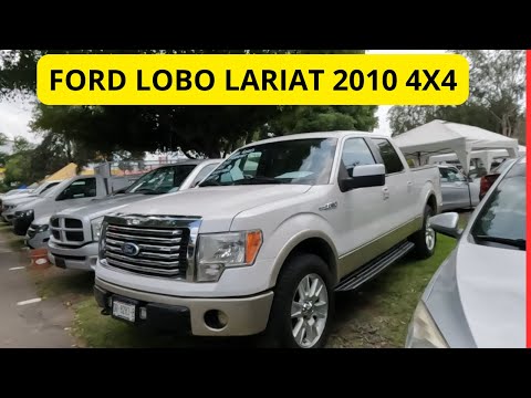 FORD LOBO LARIAT 2010 4X4 A BUEN PRECIO CALLE 4 AUTO TIANGUIS EL TAPATIO