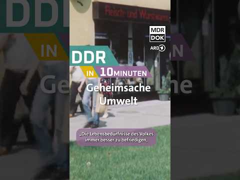 DDR: Geheimsache Umwelt #geschichte #umwelt #mdr #shorts #short  #doku #history #mdrdok #ddr