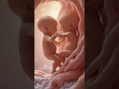 twinsbaby gentle movement inside the womb #baby  #pregnant #twinmoments #twinsbaby #shorts