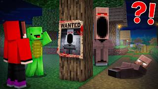 Who's Hiding in JJ and Mikey's Village in Minecraft - Maizen JJ and Mikey