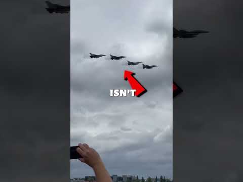THE SAD TRUTH ABOUT U.S MILITARY JET FORMATIONS #tiktok #shorts #usarmy