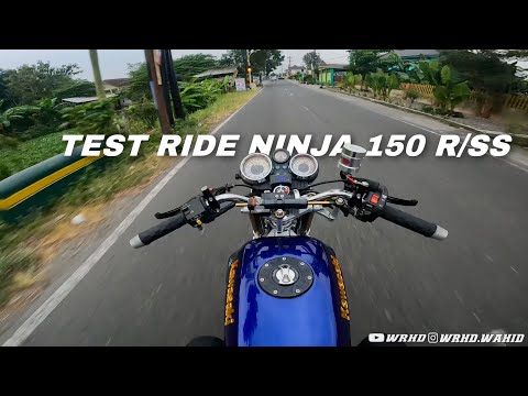 TEST RIDE PAIJO NINJA 150 R SETELAH MODIFIKASI