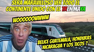 Ticos piden a gritos el Tren Maya en su país