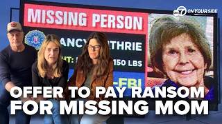 Guthrie's children tell possible captors 'we will pay'