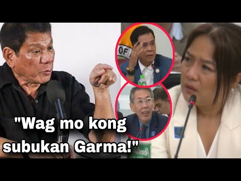 RODRIGO Duterte, SUMABOG sa GALIT sa mga ISINIWALAT ni COLONEL GARMA!