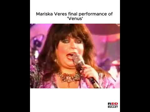 🌟 Mariska Veres closing her career with the song that conquered the world: Venus. Truly iconic. 🎶
