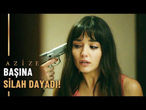 Tuna, Azize'nin kafasına silah dayadı! - Azize