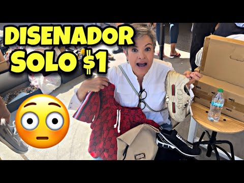 DISEÑADOR A UN DOLAR LATINA REMATA TODO😱 INCREIBLE GARAGE SALE
