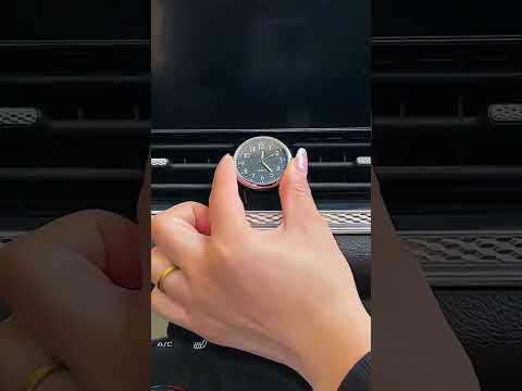 Car clock, starry sky clock, car electronic watch, quartz watch, freely stick to universal clock