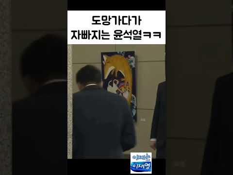 자빠지는 윤석열ㅋㅋ#shorts