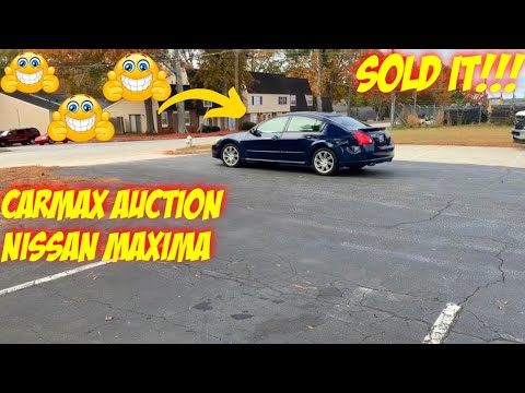 I PAID $1450 FOR THIS NISSAN MAXIMA FROM CARMAX AUCTION & THE CVT TRANSMISSION IS SHOT