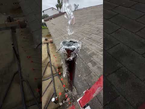 Como te puedes asegurar que no tines ninguna fuga de agua en el nuevo drenaje