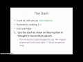 Understanding Parentheses and Dashes