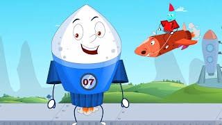 Little Red Car -  Humpty Dumpty Ngồi Trên Tường |   Vườn Ươm Vần Điệu Và Trẻ Em Video