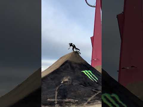 What is going on at the Anaheim Angel Stadium BMX ramp?