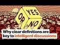 Understanding Claims and Definitions