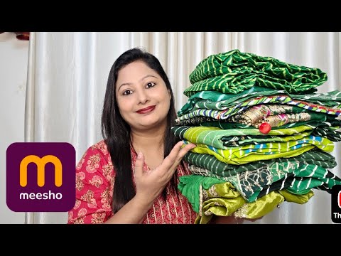 MEESHO MUST HAVE TEEJ SPECIAL KURTI/KURTA SET/SAREE HAUL UNDER RS 650/-🥰HONEST REVIEW🥰RIMAJAIN