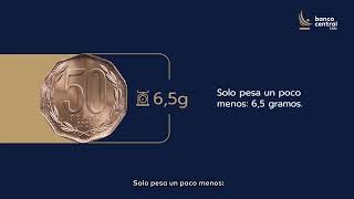Características nuevas monedas de $10 y $50 - Banco Central de Chile