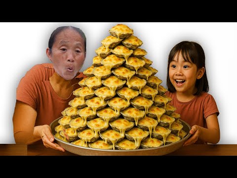 Bà Tân Vlog - Lần Đầu Nướng 30Kg Hàu Phô Mai Khổng Lồ Đãi Cả Làng
