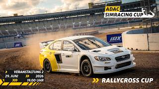 LIVE 🔴 ADAC SimRacing Rallycross Cup | Veranstaltung 2 | Saison 2026