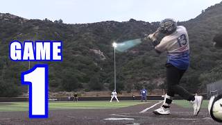 OUR FIRST BASEBALL GAME IN THREE YEARS! | On-Season Baseball Series | Game 1