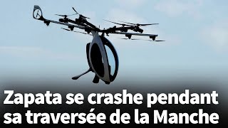 Le pilote français Franky Zapata échoue à traverser la Manche à bord de son Air Scooter
