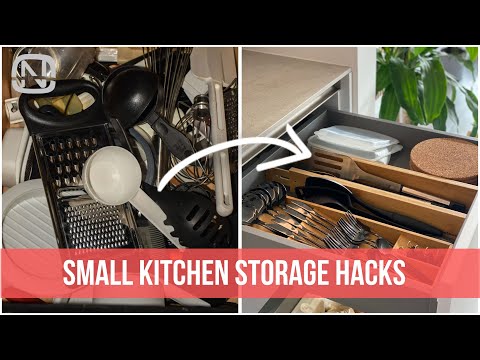 10 genius KITCHEN ORGANIZATION HACKS to maximize space