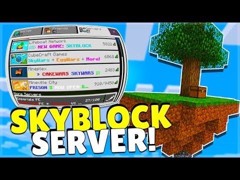 how to make a one block skyblock server