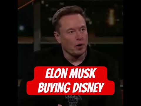 Elon Musk buying Disney