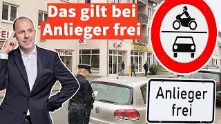 "Anlieger frei" - was bedeutet das wirklich? | Anwalt Christian Solmecke