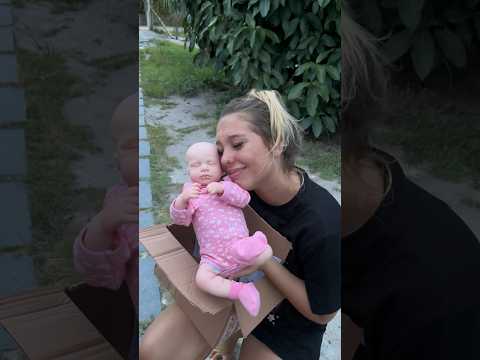 MINHA NOVA BEBÊ REBORN! #shorts