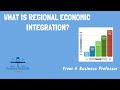 Regional Economic Integration Concepts
