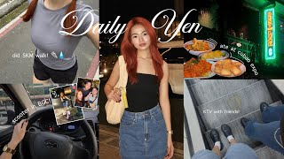Daily Yen: Went to Cubao Expo, KTV night, scooter at BGC, 5km walk in UP!