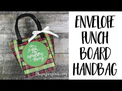 Envelope Punch Board Handbag