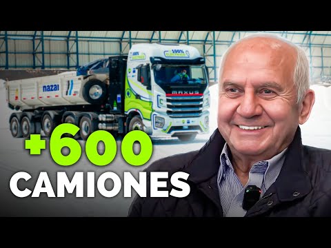 La Empresa De Transportes Más Grande De Chile: Transportes Nazar Con Su Fundador Tito Nazar