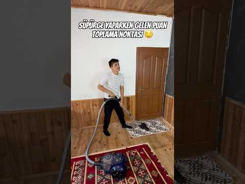 Süpürge yaparken gelen puan toplama noktası 🤤