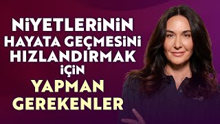 Tezahür Sanatı! Niyetlerinin Hayata Geçmesini Hızlandırmak İçin Yapman Gerekenler | Ayşe Tolga